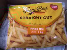 Khoai tây cắt thẳng 9x9 FARMBEST - India (gói 1kg)