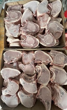 Thịt cotllet có xương thành phẩm 10-11m/kg