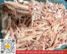 Chân gà đông lạnh Lithuania nhập khẩu