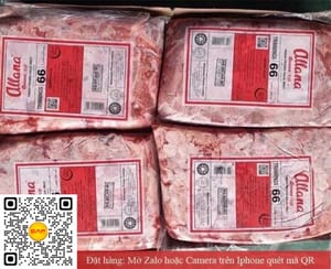 Thịt vụn trâu đông lạnh nhập khẩu Allana (Mã 66)