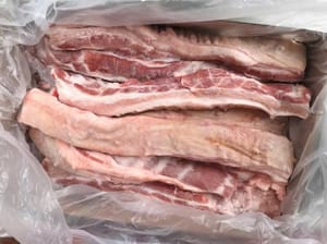 Thịt ba chỉ cắt dây sẵn, có da Q6/WEST - Nga/Đức